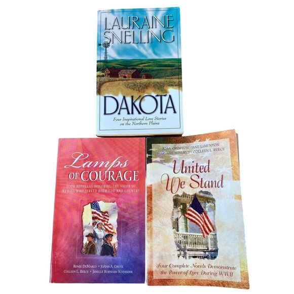 Inspirational Romance Love Collection Novels Paperback Book Bundles Set of 3 - Picture 1 of 9